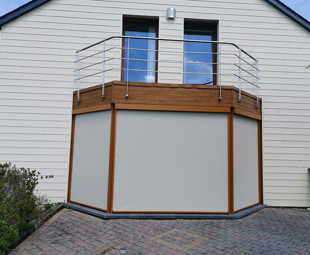 Stores extérieurs Screen ZIP Kadeco