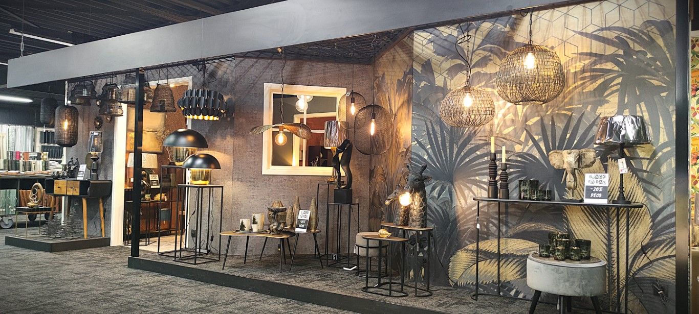 Décoration d'intérieur Belgique showroom